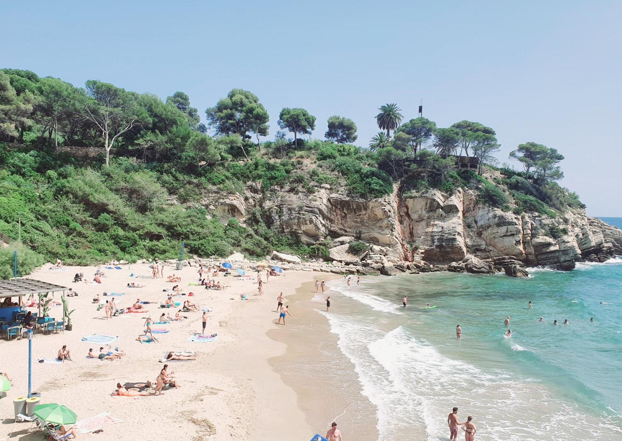 Apartamento Cerca Cala Crancs Playa Salou Eksteriør bilde